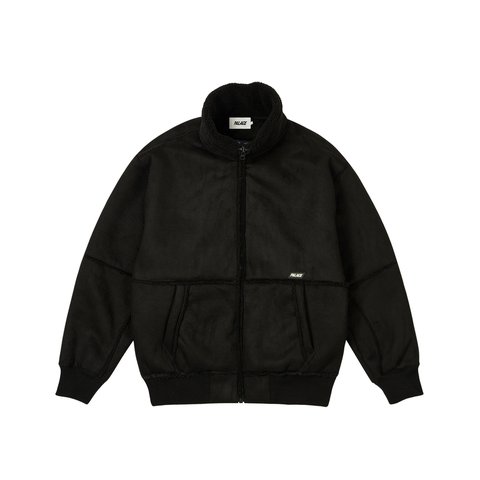 Palace SHERPA FAUX SUEDE FUNNEL BLACK - Colorway