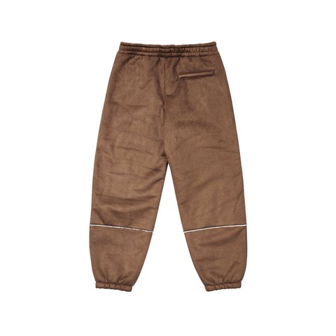 Palace SHERPA FAUX SUEDE JOGGER CAKED BROWN - Colorway