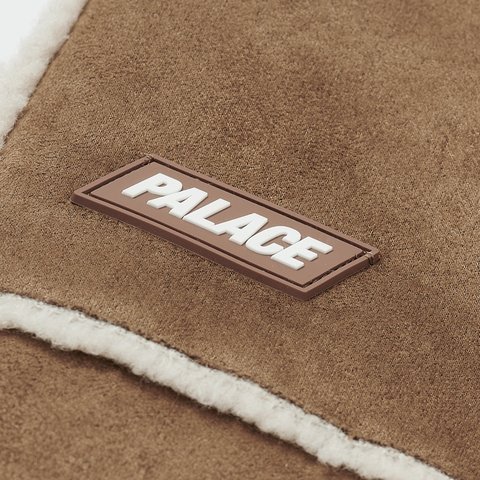 Palace SHERPA FAUX SUEDE JOGGER CAKED BROWN - Colorway