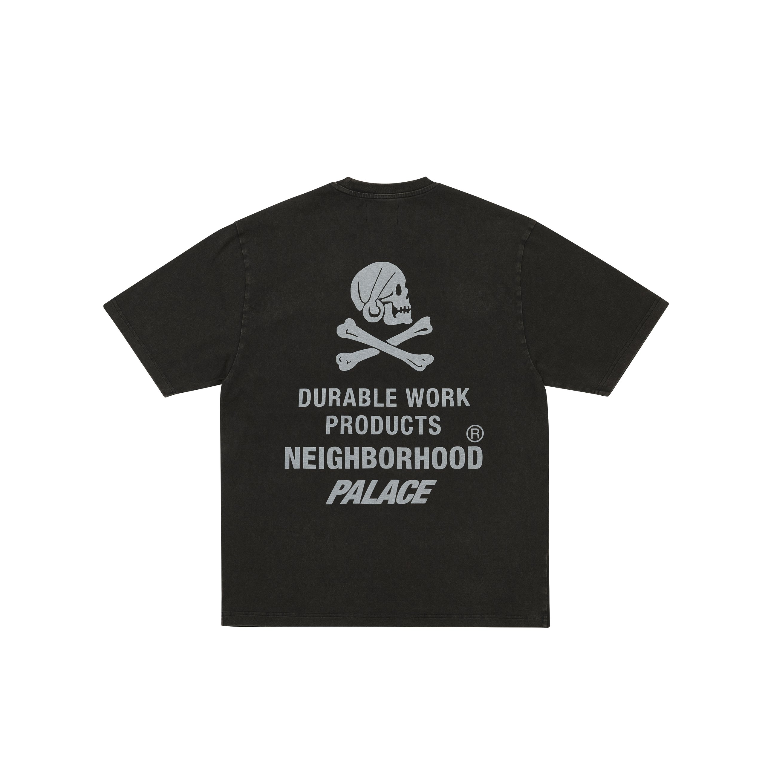 PALACE NEIGHBORHOOD POCKET T-SHIRT BLACK - PalaceCommunity
