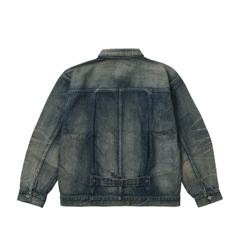 Palace PALACE NEIGHBORHOOD SAVAGE DENIM JACKET INDIGO - Colorway