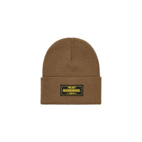 PALACE NEIGHBORHOOD BEANIE TAN