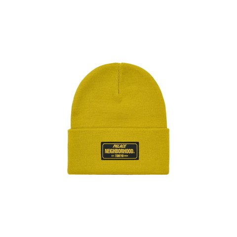PALACE NEIGHBORHOOD BEANIE YELLOW