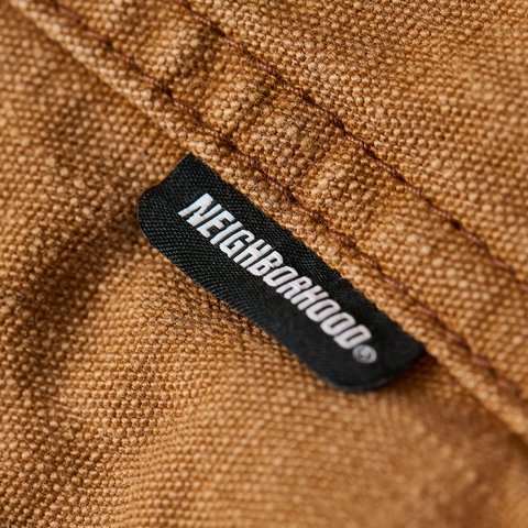 PALACE NEIGHBORHOOD DUCK VEST BROWN