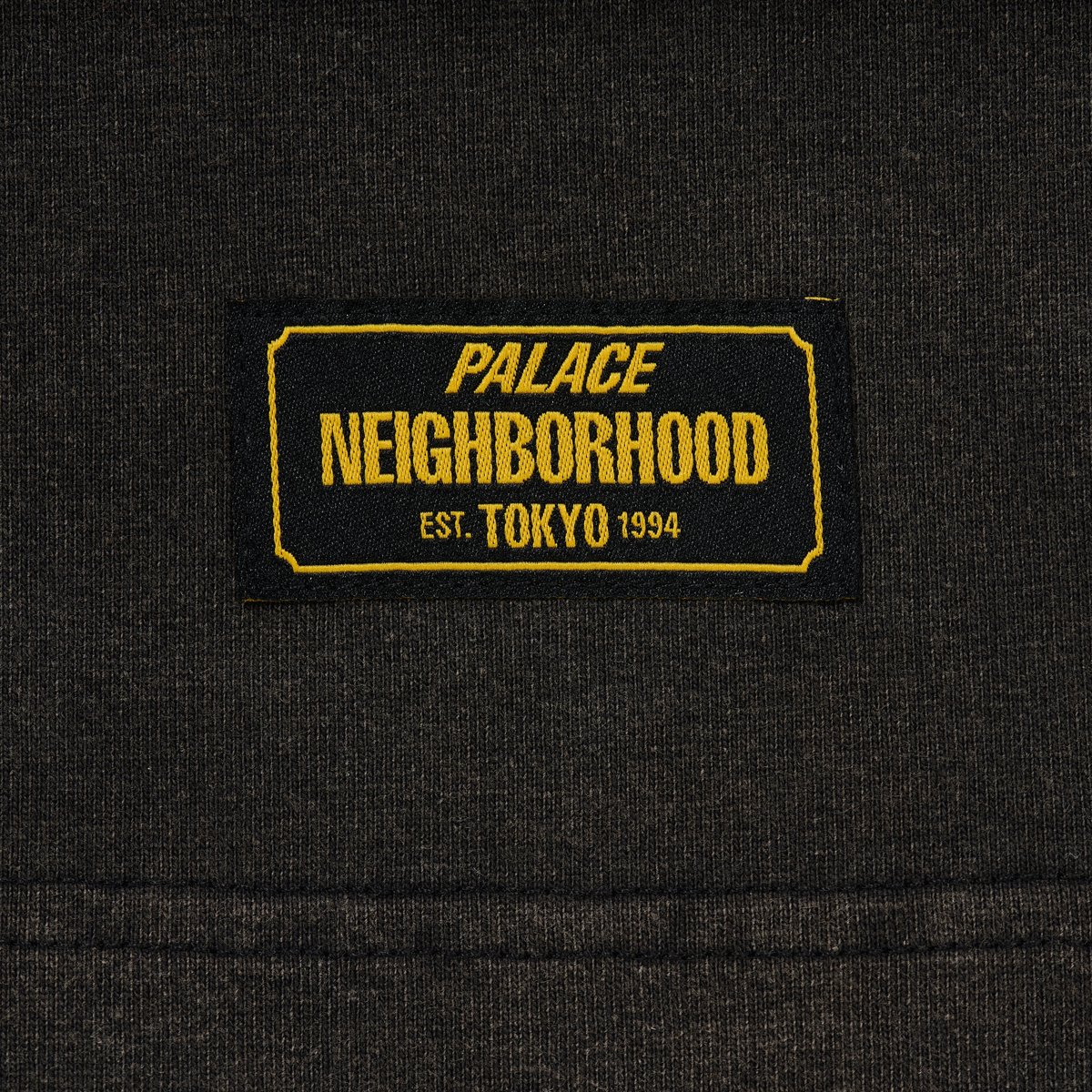 PALACE NEIGHBORHOOD POCKET T-SHIRT BLACK - Palace