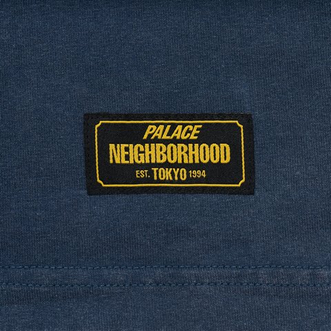PALACE NEIGHBORHOOD POCKET T-SHIRT INDIGO