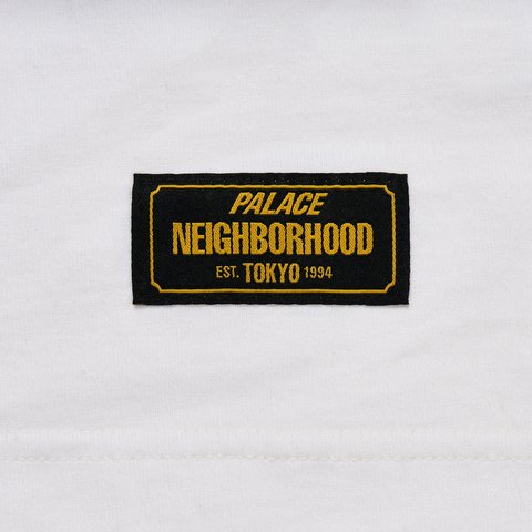 PALACE NEIGHBORHOOD POCKET T-SHIRT WHITE