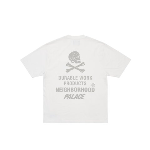 PALACE NEIGHBORHOOD POCKET T-SHIRT WHITE