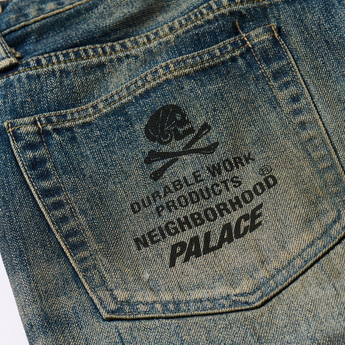パンツ PALACE NEIGHBORHOOD SAVAGE DENIM PANTS PALACE NEIGHBORHOOD SAVAGE DENIM DP BASIC PANTS INDIGO - Palace