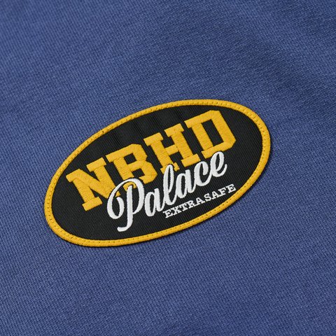 PALACE NEIGHBORHOOD SKULL ZIP HOOD NAVY