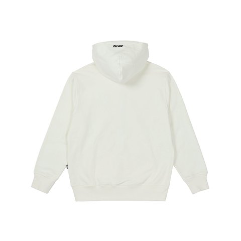 Palace FELT P ZIP HOOD WHITE - Colorway