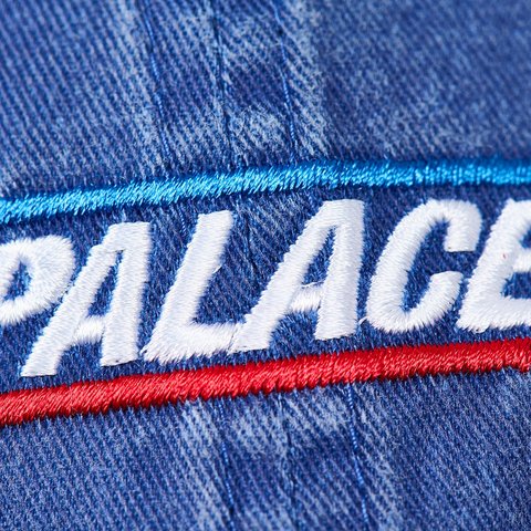 Palace PIGMENT BASICALLY A 6-PANEL BLUE - Colorway