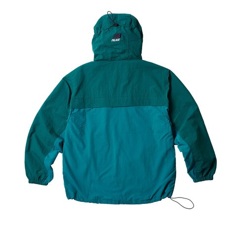 Palace PALACE NEW BALANCE POP OVER SHELL JACKET TEAL - Colorway