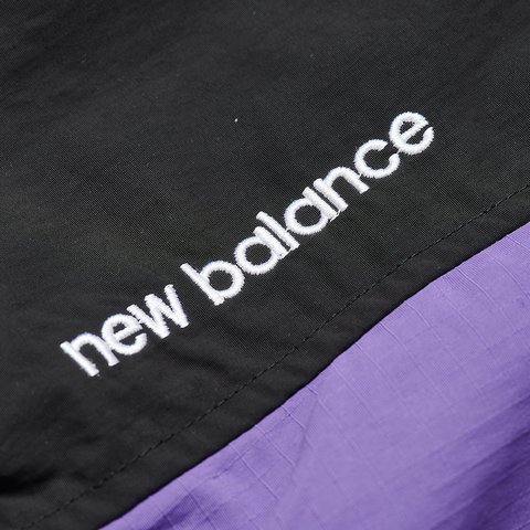 Palace PALACE NEW BALANCE POP OVER SHELL JACKET BLACK / PURPLE - Colorway