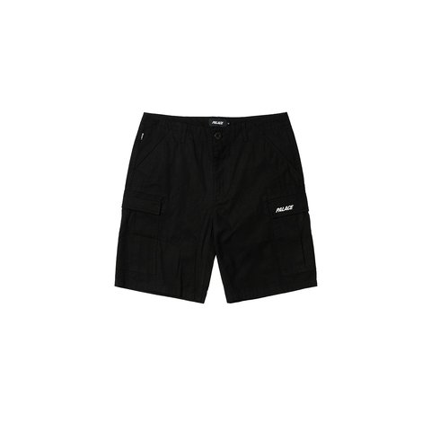 RIPSTOP COTTON CARGO SHORT BLACK