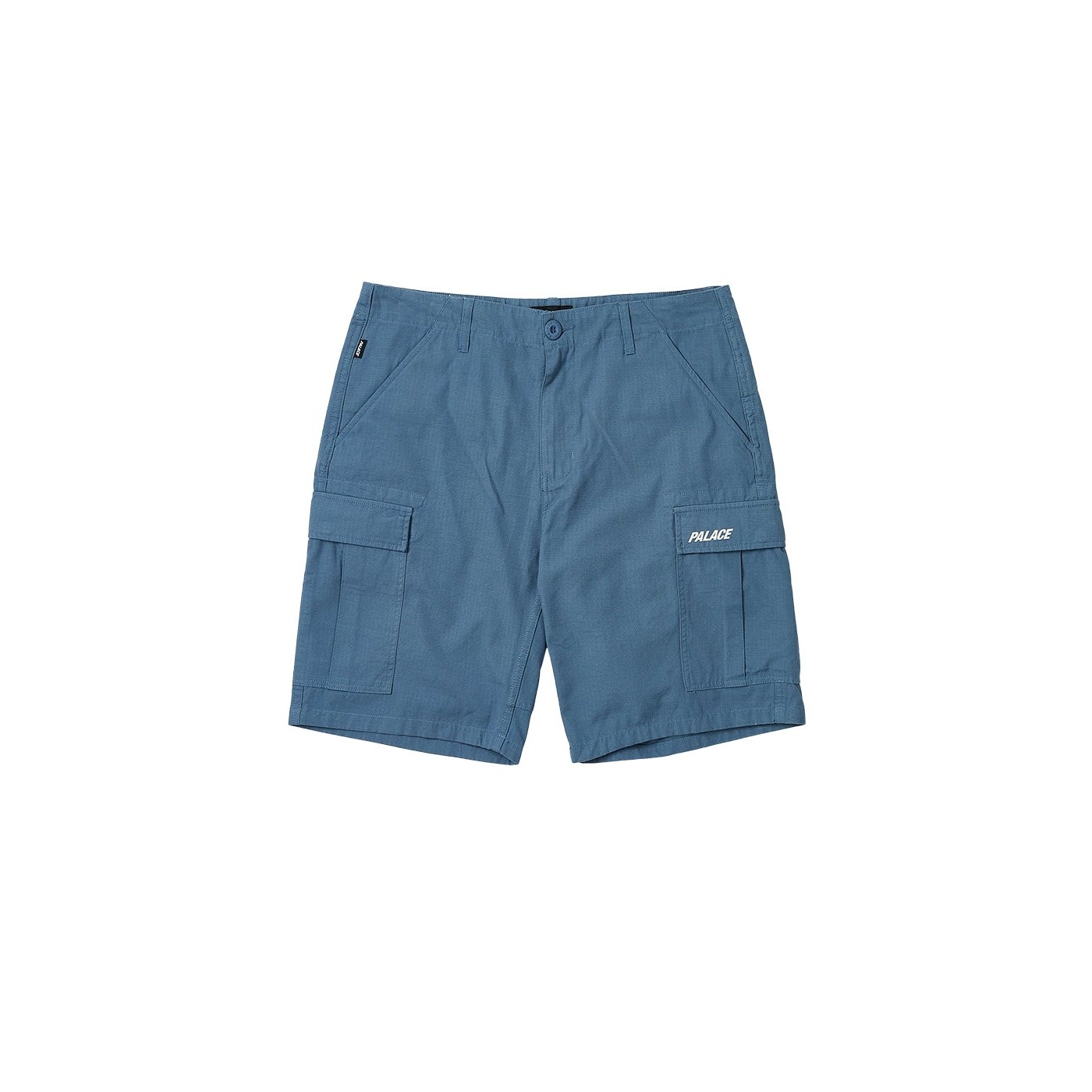 RIPSTOP COTTON CARGO SHORT BLUE STONE