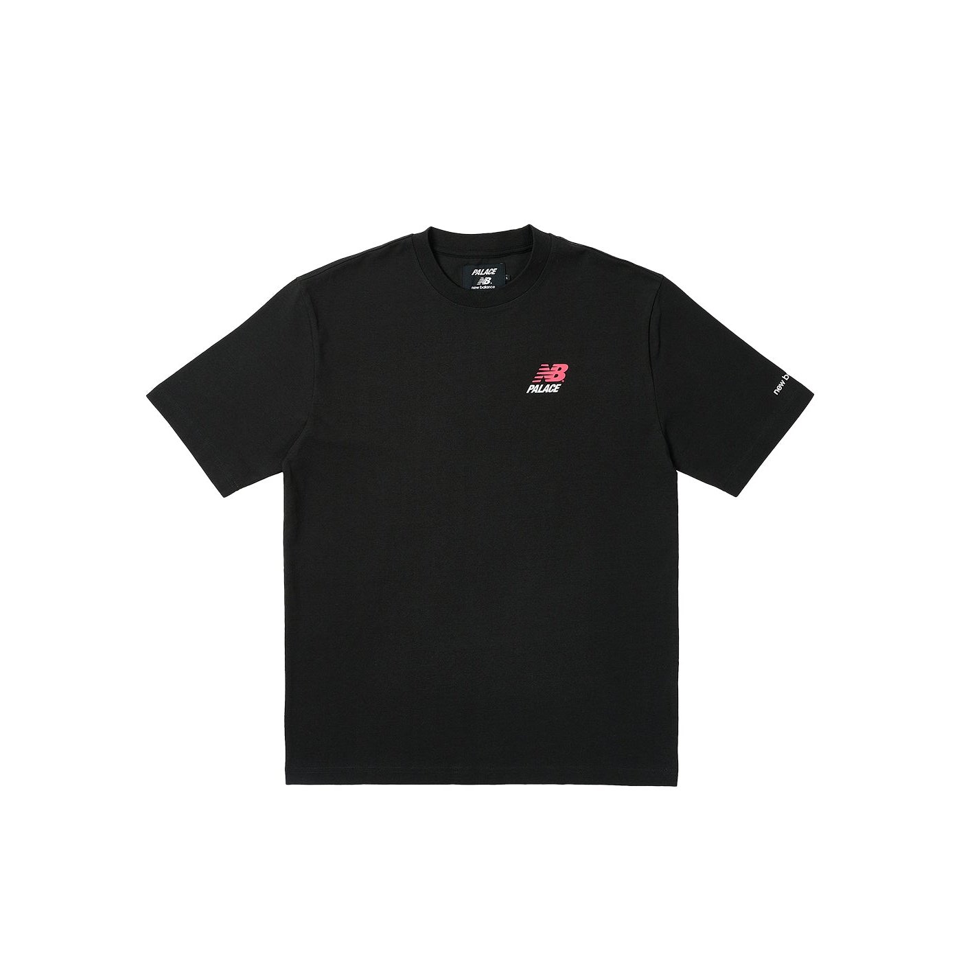 PALACE NEW BALANCE LOGO T-SHIRT BLACK