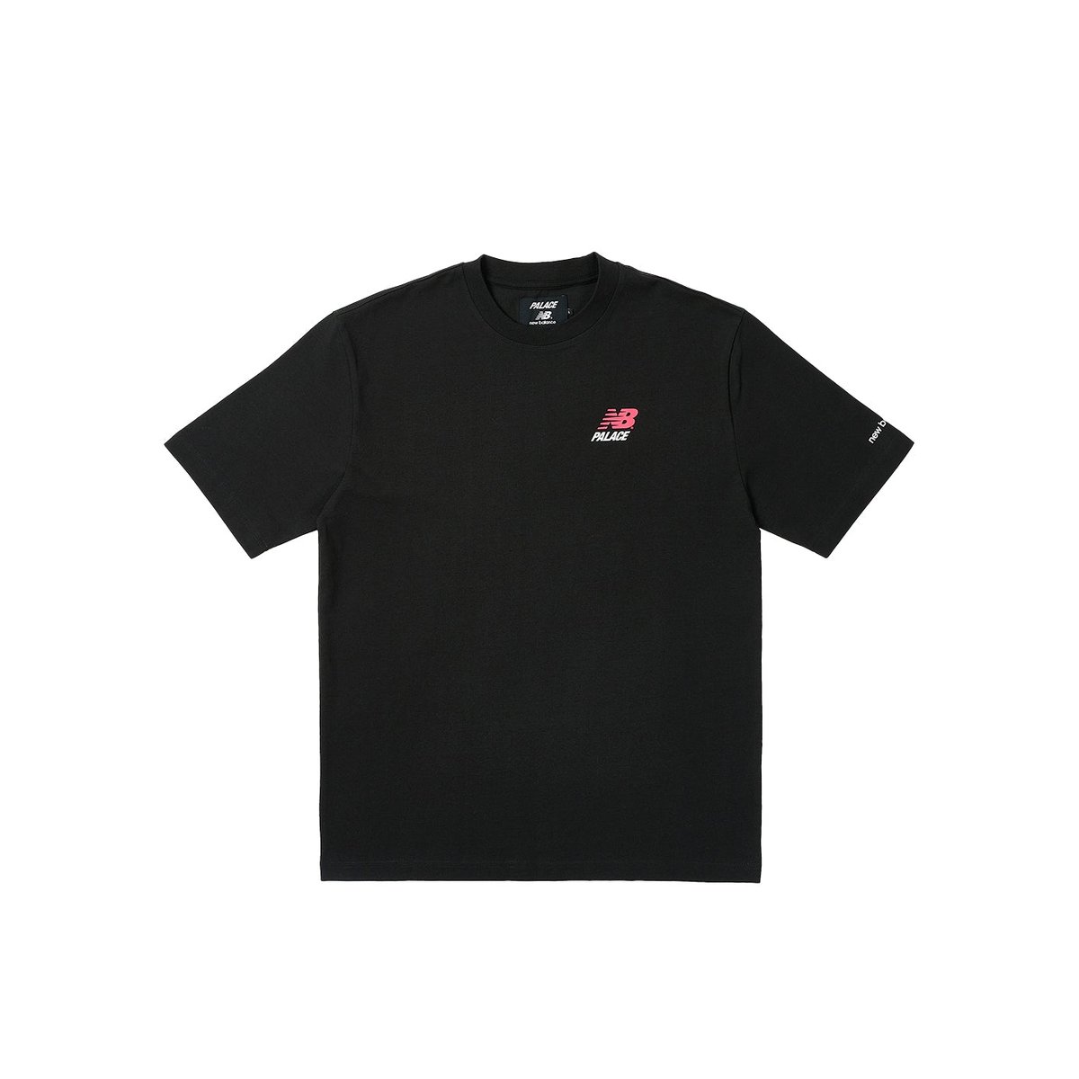 Palace PALACE NEW BALANCE LOGO T-SHIRT BLACK (Palace New Balance 2023) - $68.00