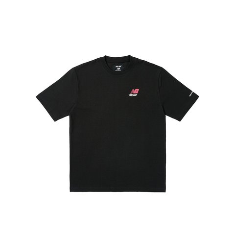 PALACE NEW BALANCE LOGO T-SHIRT BLACK