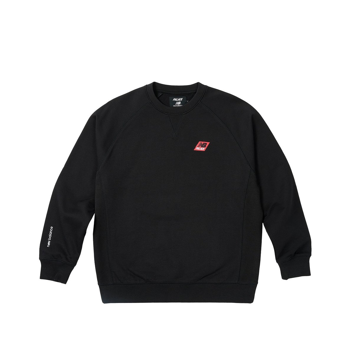 Palace PALACE NEW BALANCE CREW BLACK (Palace New Balance 2023) - $138.00