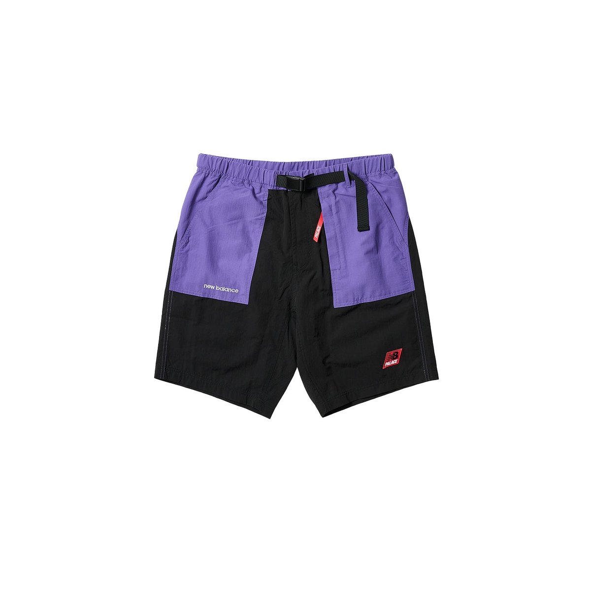 Palace PALACE NEW BALANCE NYLON TRAIL SHORT BLACK / PURPLE (Palace New Balance 2023) - $188.00