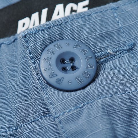Palace RIPSTOP COTTON CARGO SHORT BLUE STONE - Colorway