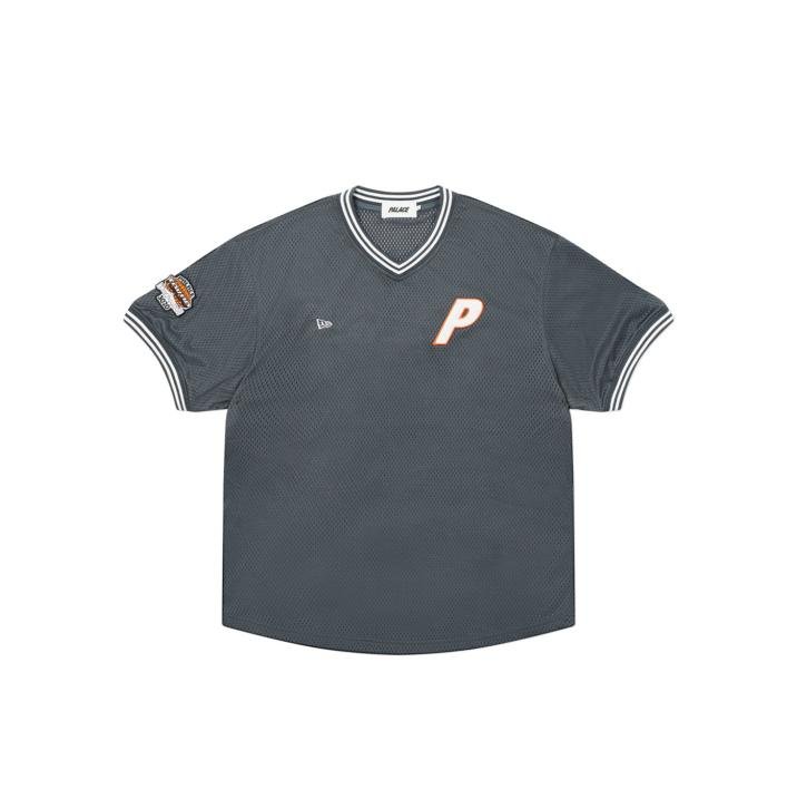 PALACE JERSEY NEW ERA GREY