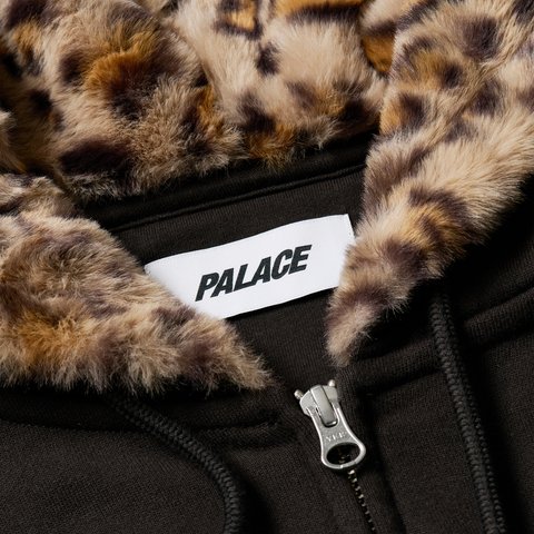Palace CLAW ZIP HOOD BLACK - Colorway