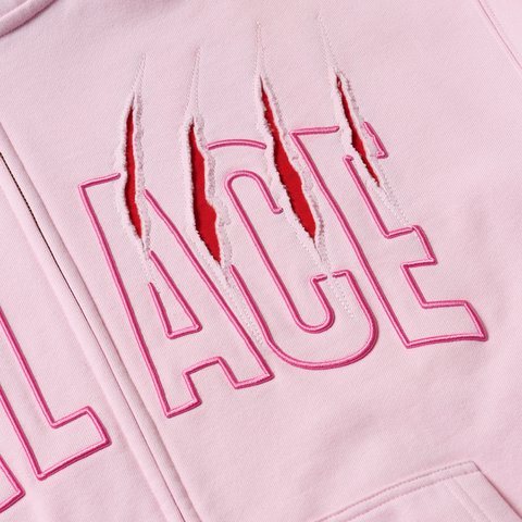Palace CLAW ZIP HOOD LUSH FLUSH - Colorway