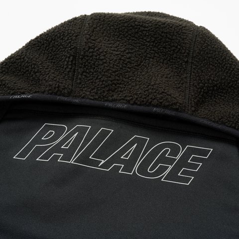 Palace GETTING HIGHER THERMA FLEECE JACKET BLACK - Colorway