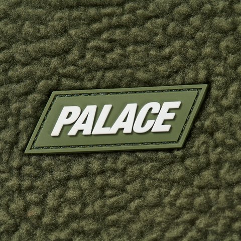 Palace GETTING HIGHER THERMA FLEECE JACKET DEEP GREEN - Colorway