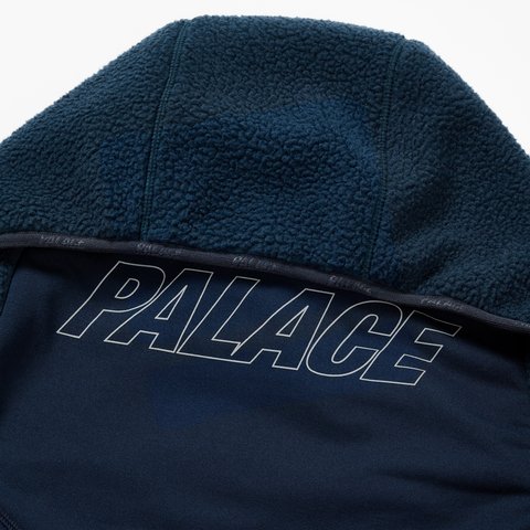 Palace GETTING HIGHER THERMA FLEECE JACKET NAVY - Colorway