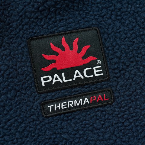 Palace GETTING HIGHER THERMA FLEECE JACKET NAVY - Colorway