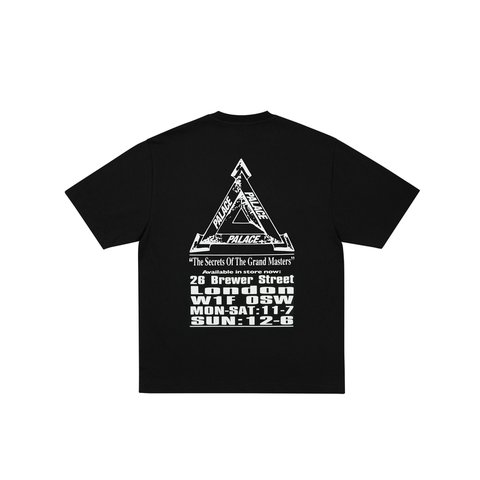 Palace GRAND MASTER T-SHIRT BLACK - Colorway