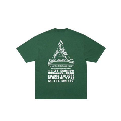 Palace GRAND MASTER T-SHIRT RACEY GREEN - Colorway