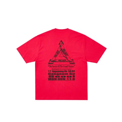 Palace GRAND MASTER T-SHIRT TRUEST RED - Colorway
