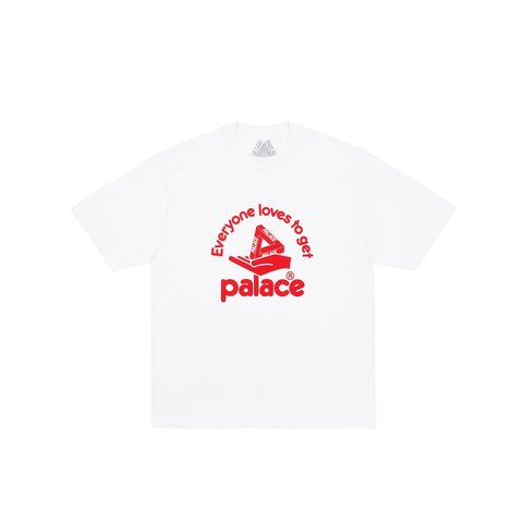 Palace HAND OUT T-SHIRT WHITE - Colorway