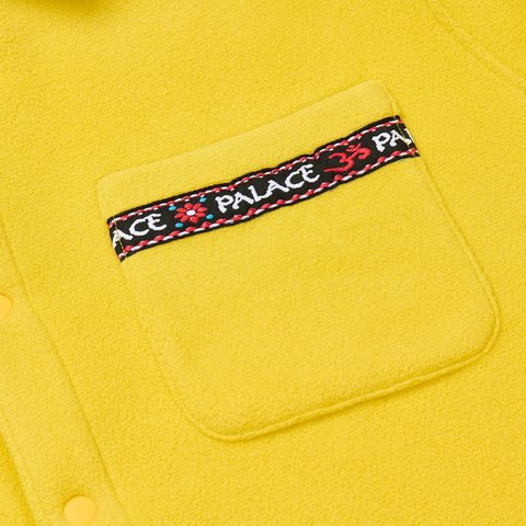 Palace POLARTEC OM FLEECE OVERSHIRT SAFFRON - Colorway