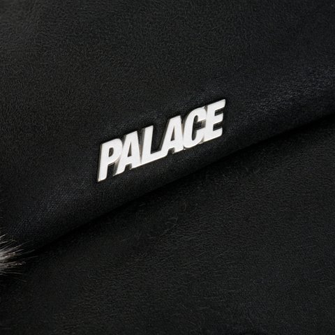 Palace SHERPA FAUX SUEDE TROOPER BLACK - Colorway