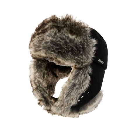 Palace SHERPA FAUX SUEDE TROOPER BLACK - Colorway