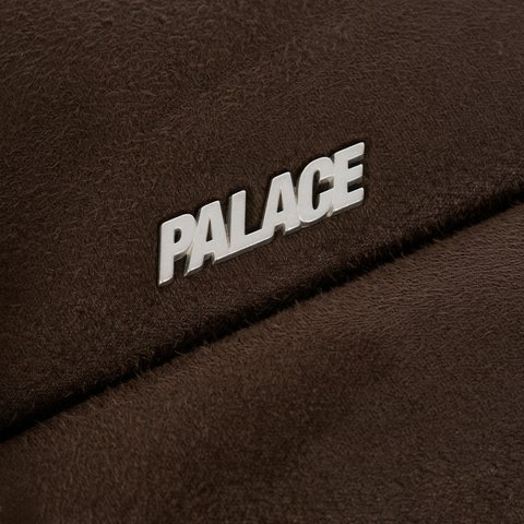 Palace SHERPA FAUX SUEDE TROOPER BROWN - Colorway