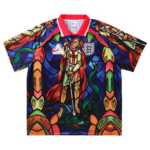 Palace PALACE NIKE ENGLAND DRI FIT FOOTBALL JERSEY BRIGHT CRIMSON