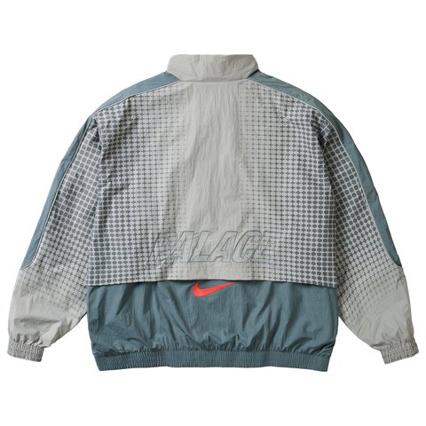 Palace PALACE NIKE ENGLAND SOLO SWOOSH TRACK JACKET PEWTER GREY COOL GREY - Colorway