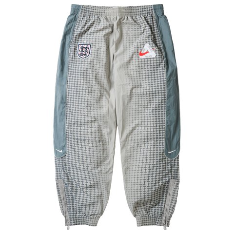 Palace PALACE NIKE ENGLAND SOLO SWOOSH TRACK PANTS PEWTER GREY COOL GREY BRIGHT CRIMSON
