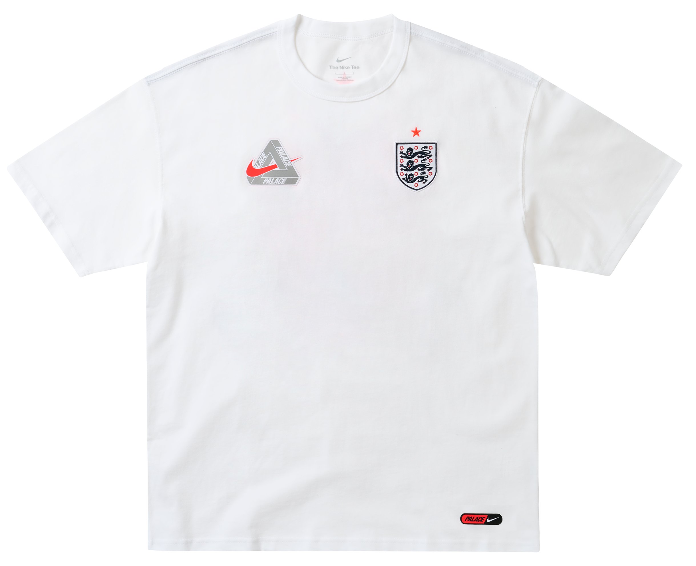 トップス PALACE NIKE ENGLAND T-SHIRT WHITE PALACE NIKE ENGLAND T-SHIRT WHITE - Palace