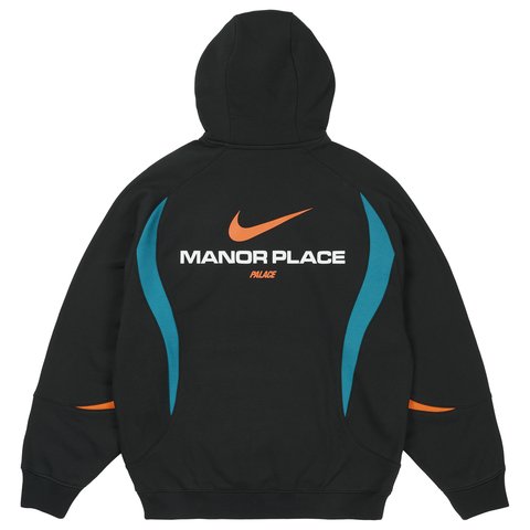 Palace PALACE NIKE MANOR PLACE PANELLED HOOD BLACK - Colorway