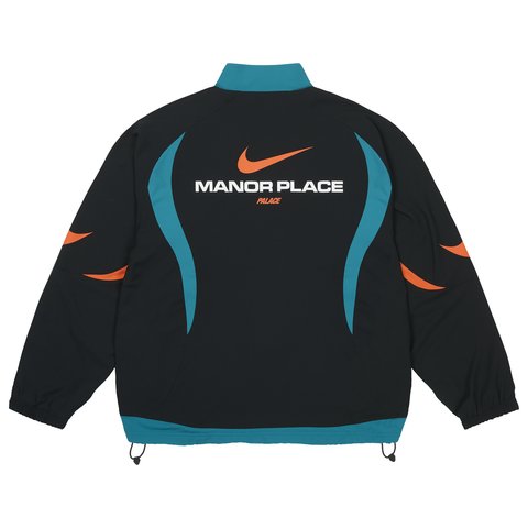 Palace PALACE NIKE MANOR PLACE TRACKSUIT JACKET BLACK - Colorway