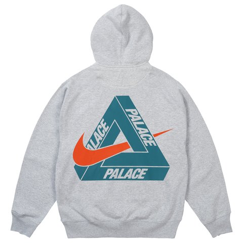 Palace PALACE NIKE TRI-SWOOSH HOOD GREY MARL - Colorway