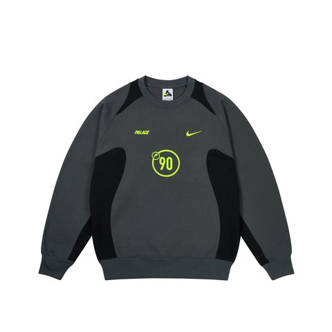 Palace PALACE NIKE TOTAL P90 CREW GREY - Colorway