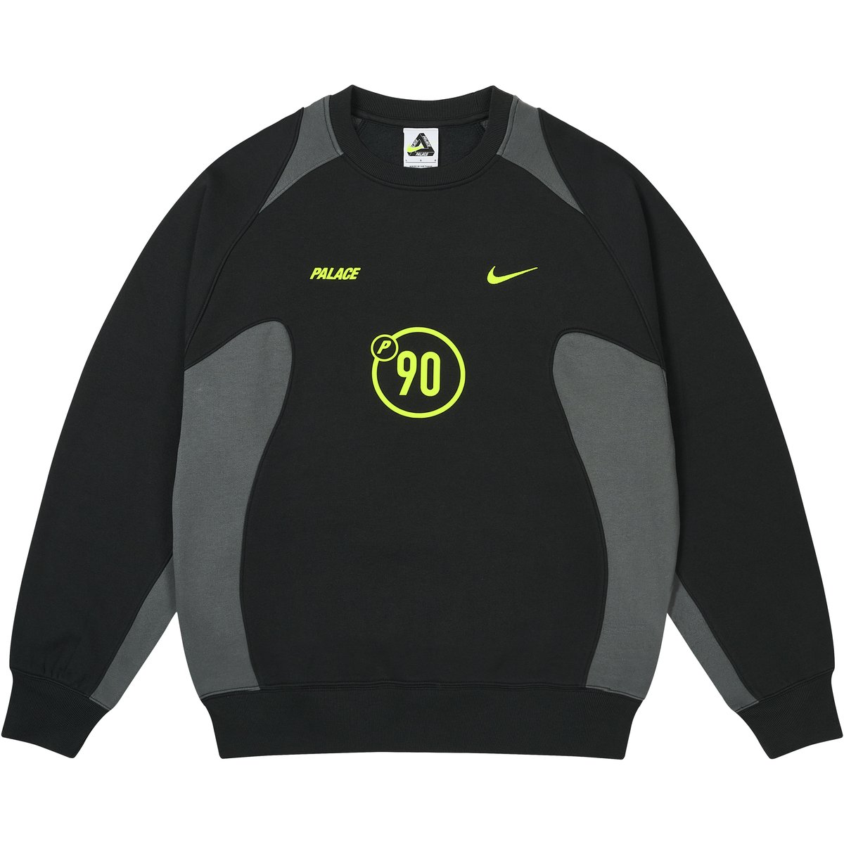 Palace PALACE NIKE TOTAL P90 CREW BLACK (Palace Nike Total P90) - $168.00